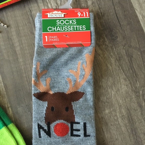 NEW Holiday Choker & Socks bundle - Picture 8 of 9